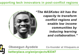 Obasegun Ayodele on #ASKotec